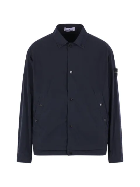 Stone Island 4100041 light compact Touch Poly-TC jacket Blue L1S154100041S0042