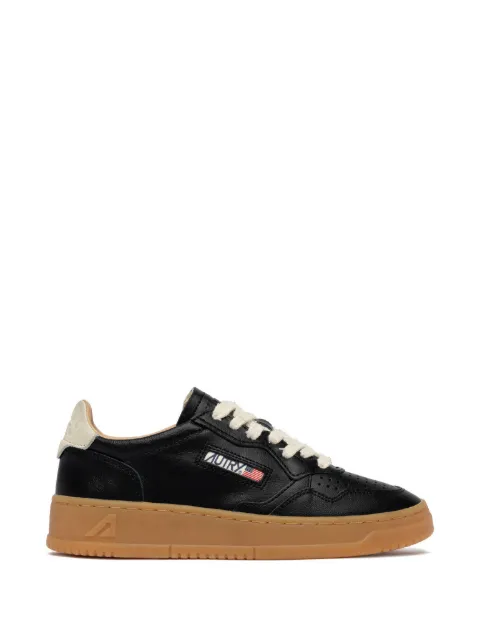 Autry Medalist leather sneakers Black AULWBD04
