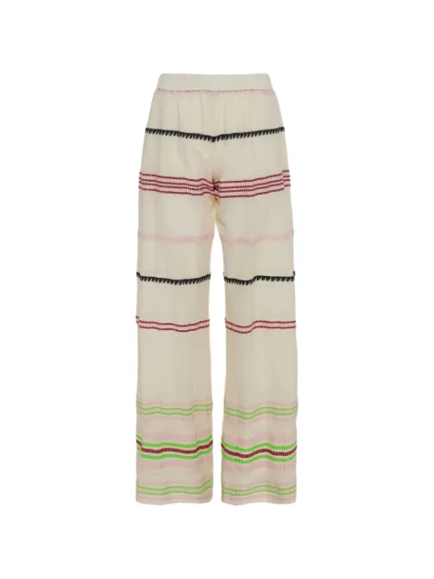Devotion striped trousers Neutrals 026423G