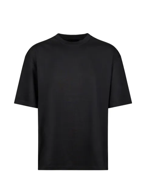 DONDUP crew-neck short-sleeve T-shirt Black DS074JF0350DXXX999