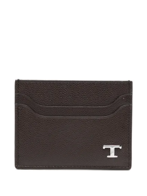 Tod's logo leather cardholder Brown XAMTSYF0200UGA
