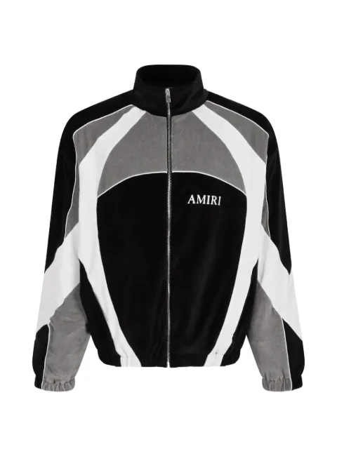 AMIRI colour-block panelled jacket Black AMOUJA1004