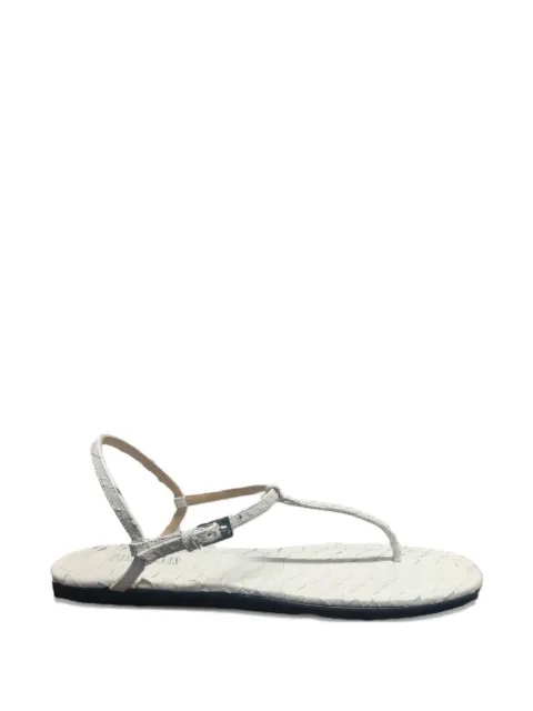 Paris Texas buckle T-strap sandals Neutrals PX1818