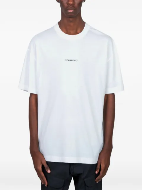 C.P. Company logo T-shirt White 20CMTS087A005100W103
