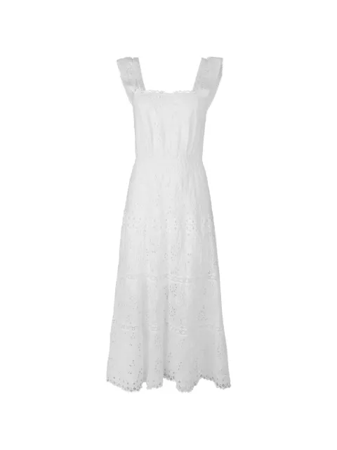 Temptation Positano Paprika openwork dress White PAPRIKAWHT