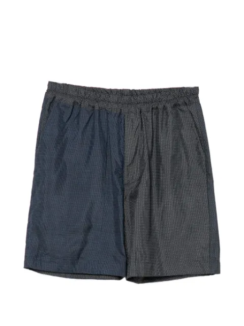 By Walid Oshima Kimono Blaze shorts Black 230502M
