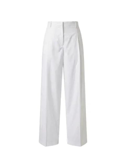 Nº21 pleat trousers White B0430187