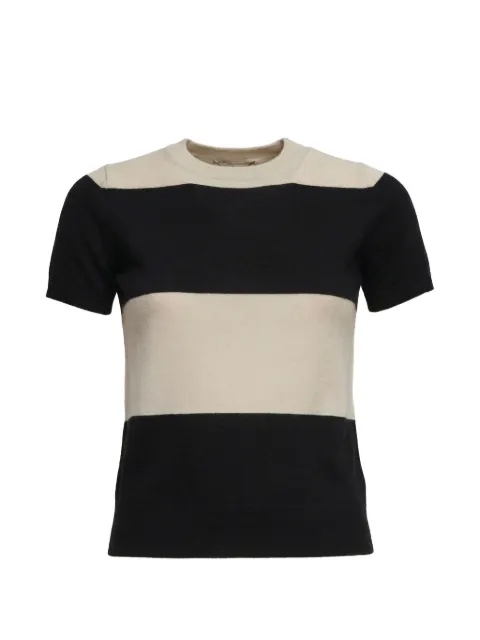 'S Max Mara striped T-shirt Black 2619361111600