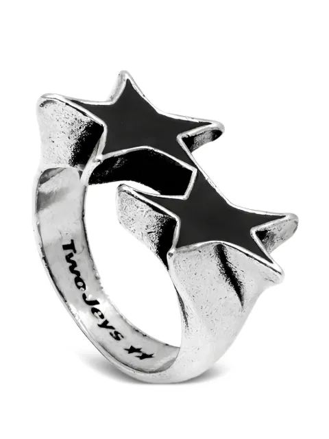 TWOJEYS star precious metals ring Silver 322326800