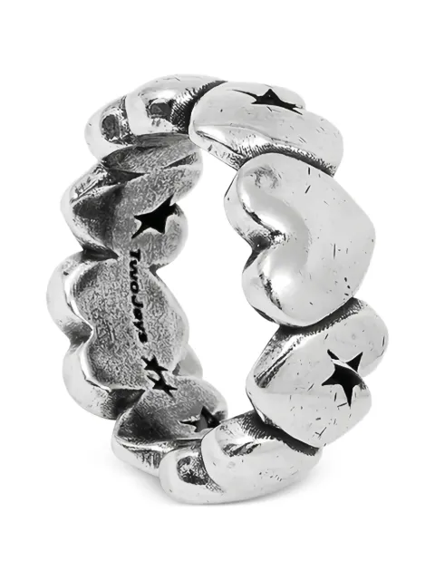 TWOJEYS heart star ring Silver 228126001