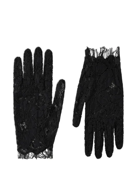 Manière De Voir Rhea lace gloves Black ACC1404