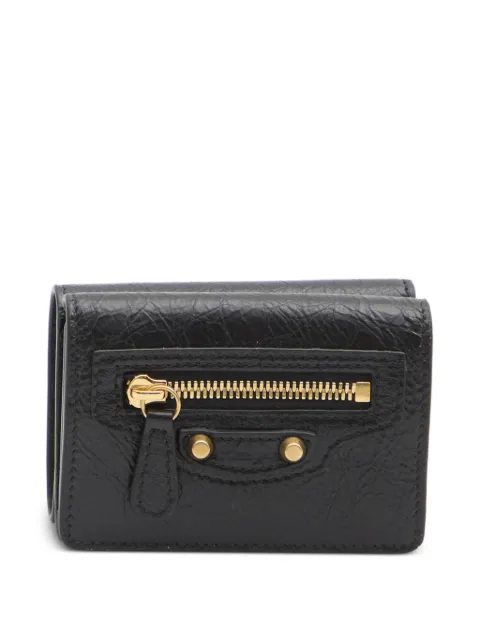 Balenciaga mini City zip wallet Black 810669210F6