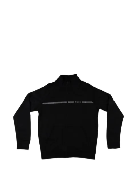 BOSS zip-fastening sweatshirt Black 50550561