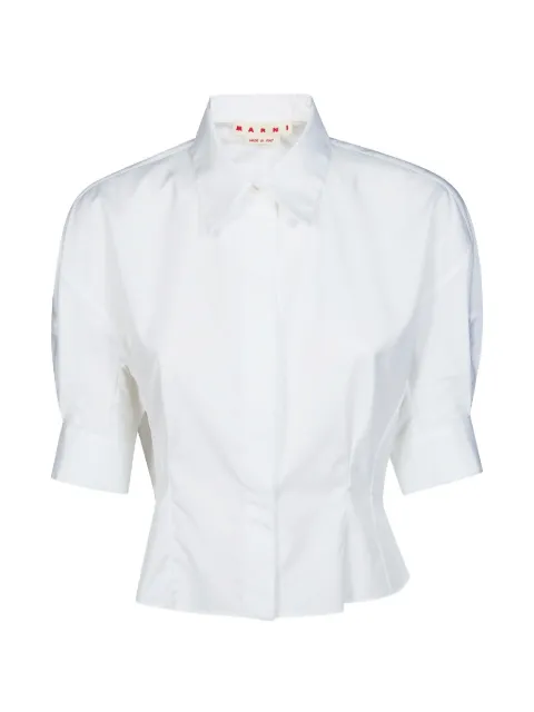 Marni cropped shirt White CAMA0674S0UTC223