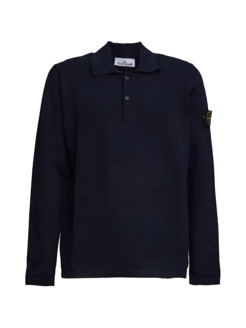 Stone Island two-button polo shirt Blue L1S155100024S01B2