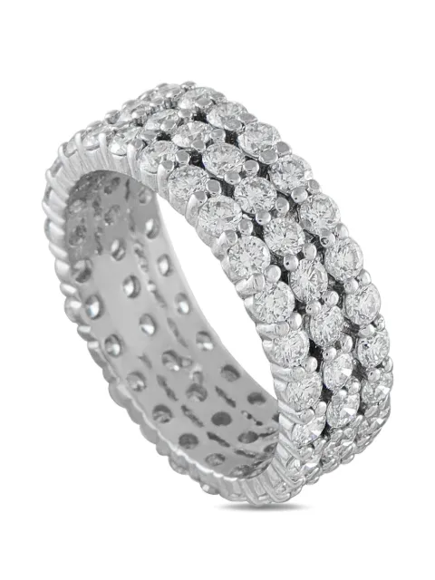 LB Exclusive diamond eternity ring Silver MF17121525