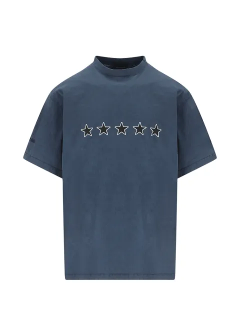 Balenciaga star-print T-shirt Blue 850403TTVL2