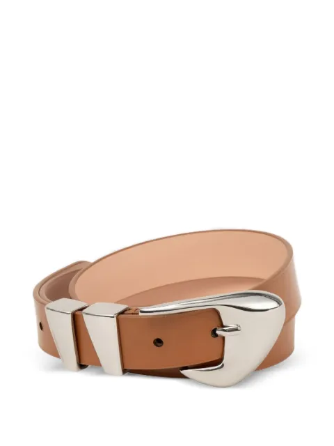 BY FAR Moore leather belt Brown 15298909569411