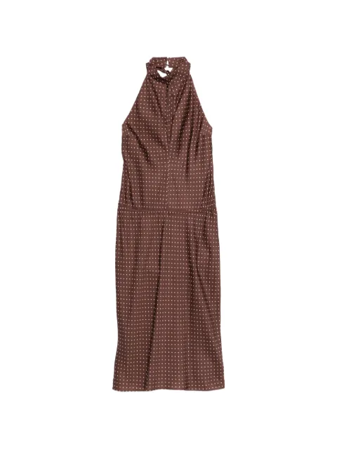Posse Phoebe polka-dot dress Brown PS1920CPD