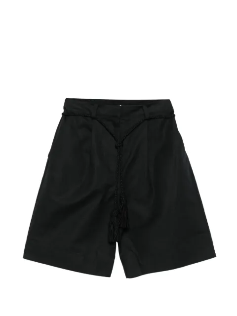 Posse Yvette high-waisted tailored short Black PS1839BLK