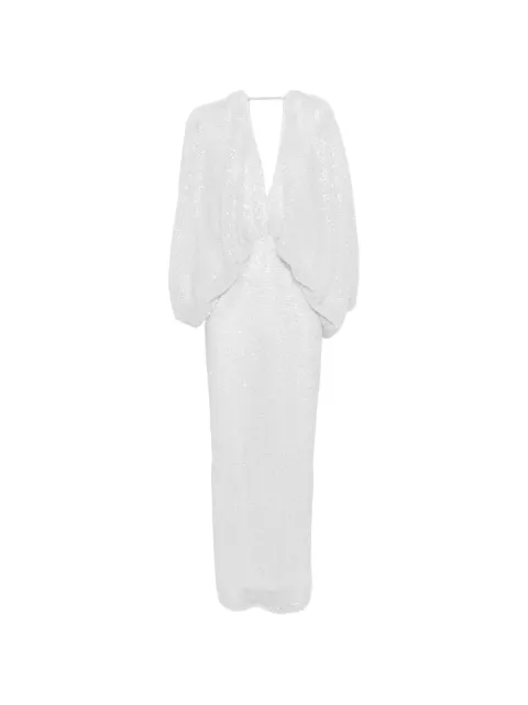 L'IDÉE Paradiso sequin-embellished dress White PARADISOGOWN