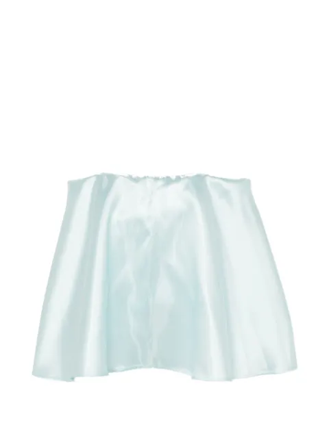 L'IDÉE Aman strapless top Blue AMANTOP