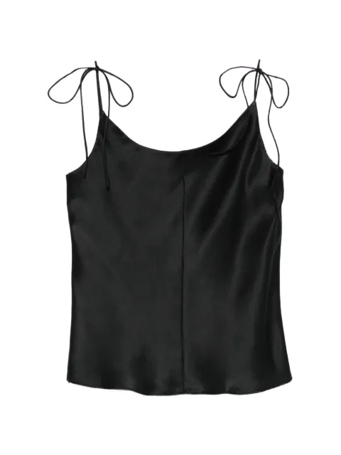 TOVE Paloma tie-strap top Black TVB028