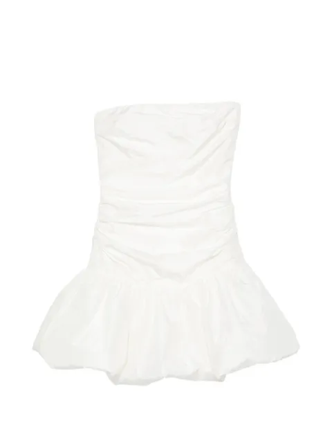ROTATE BIRGER CHRISTENSEN Taffeta Balloon mini dress White 115851857