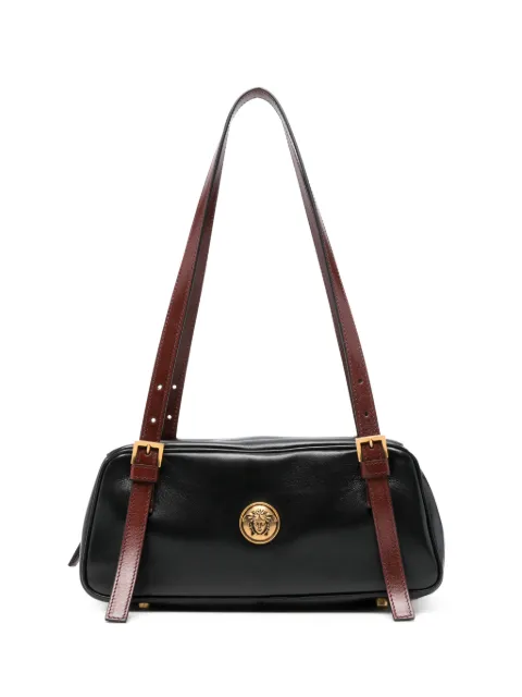 Versace Emblème nappa bowling bag Black 10243181A17696