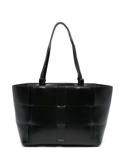 DeMellier Florence woven tote bag Black D123FGB1