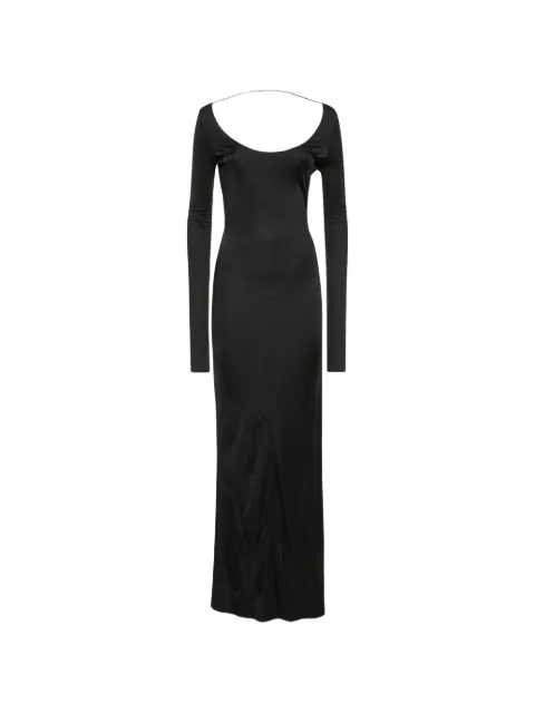 TOM FORD long fitted dress Black ABJ682JEX004