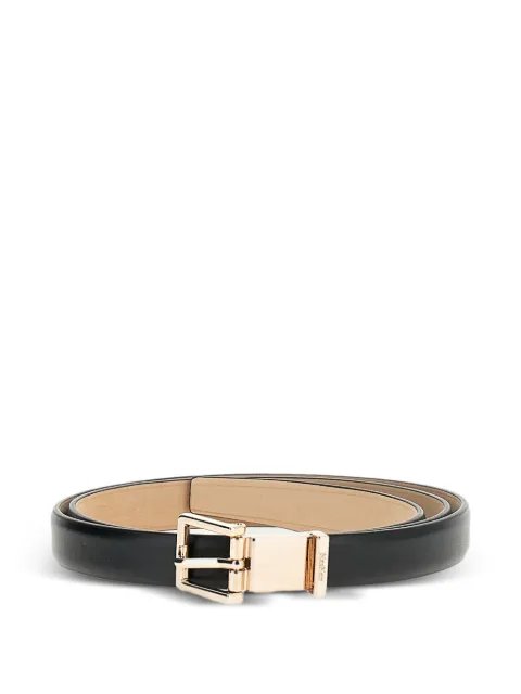Max Mara leather belt Black 2614501021600