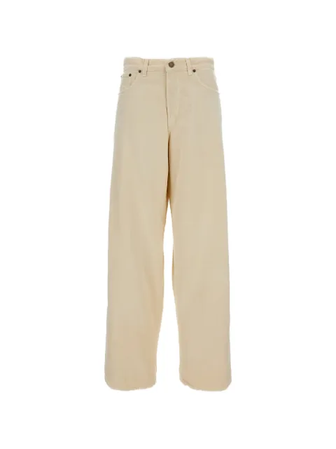 Haikure wide-leg five-pocket jeans Neutrals HEW03296GF146XT