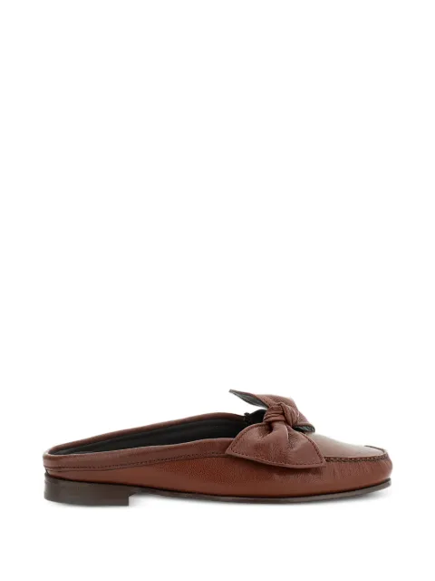 Hereu bow-detail loafer mules Brown CORMUWFS26