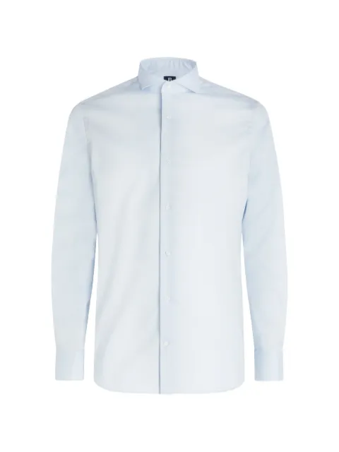 Boggi Milano pointed-collar shirt Blue BO24C004502