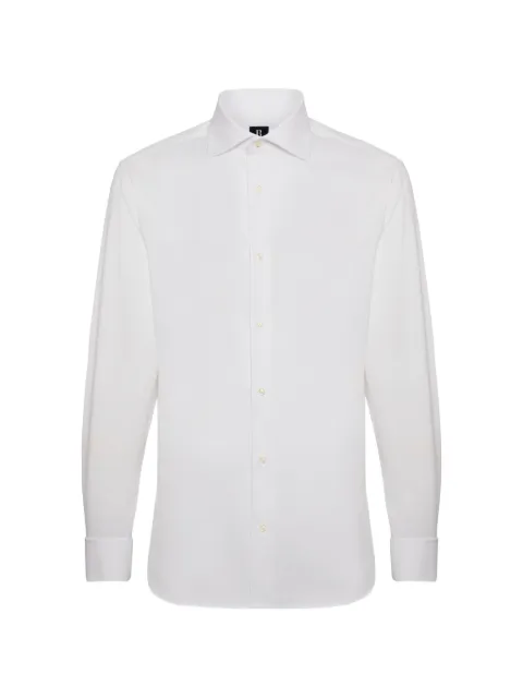 Boggi Milano pointed-collar shirt White BO24C004401