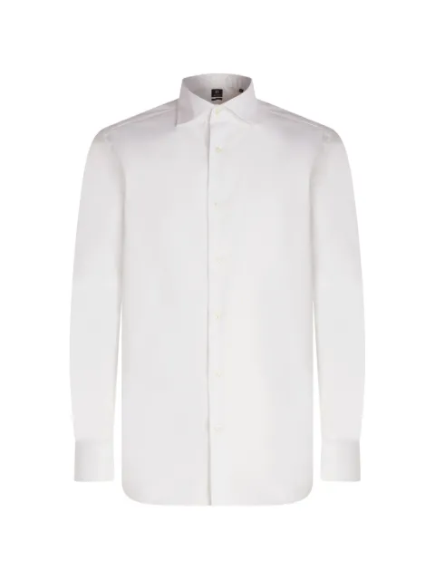 Boggi Milano pointed-collar shirt White BO24C004201