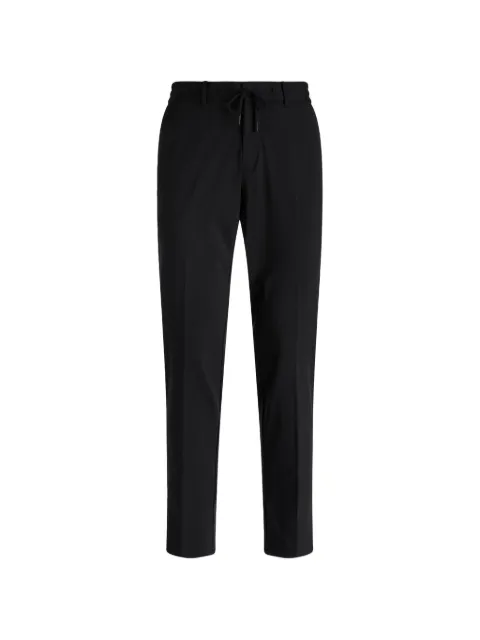 Boggi Milano B Tech stretch nylon pants Black BO23C001902