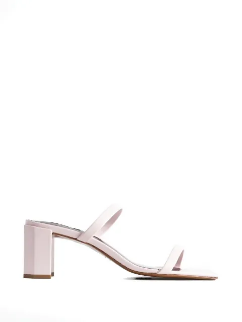 BY FAR Tanya square-toe sandals Pink 15296459047299