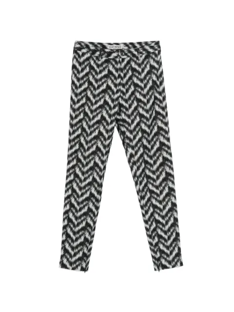Issey Miyake Pre-Owned stretchy trousers Black HOLAMIY224