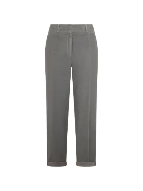 Peserico ribbed trousers Grey M04744T002076