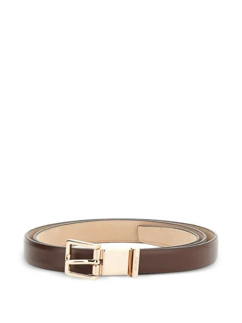 Max Mara gold-tone buckle belt Brown 2614501021600