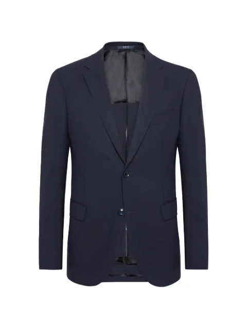 Boggi Milano single-breasted blazer Blue BO24C005303