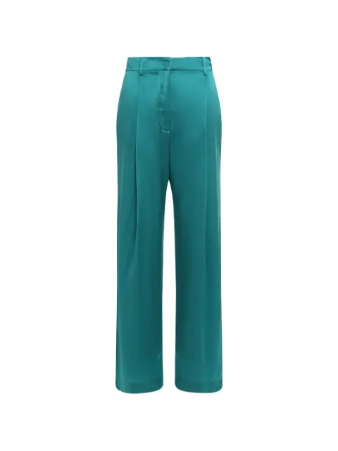 SABLYN silk trousers Green EMERSON2303