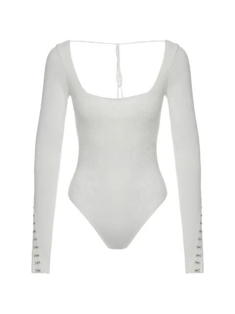 Anna October long-sleeve body White PS2332