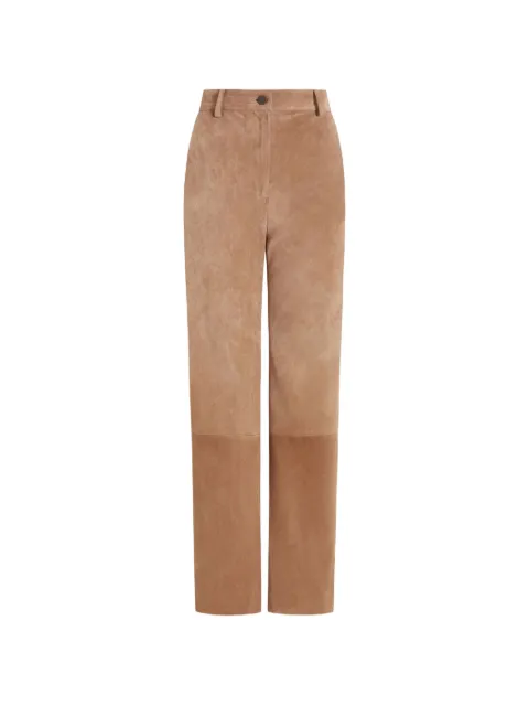16Arlington suede trouser junia trousers Neutrals TR125SS2602SUEDESABBIA
