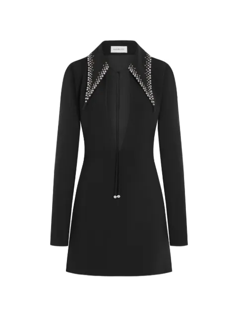 16Arlington Imre embellished collared mini dress Black DMN712SS2601CREPE