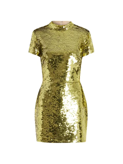 16Arlington Iona sequin mini dress Green DMN715SS2601SQUARESEQUIN