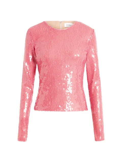 16Arlington Tanith sequin top Pink T180SS2603FLATSEQUIN