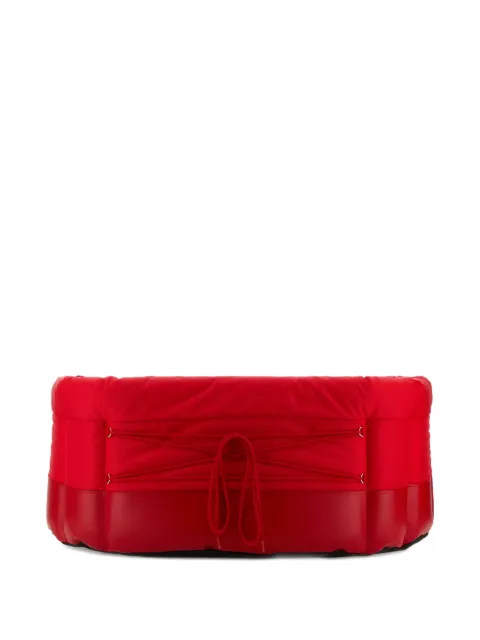 POLDO DOG COUTURE x Moon Boot padded dog bed Red MBCU0001